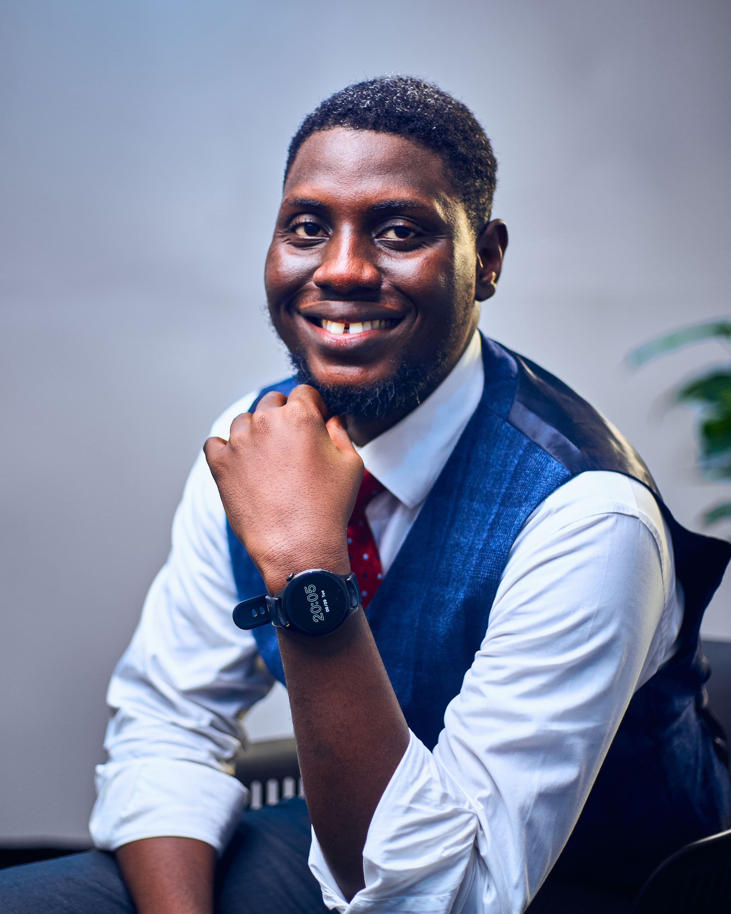 Samuel Babalola — editorial portrait, Lagos