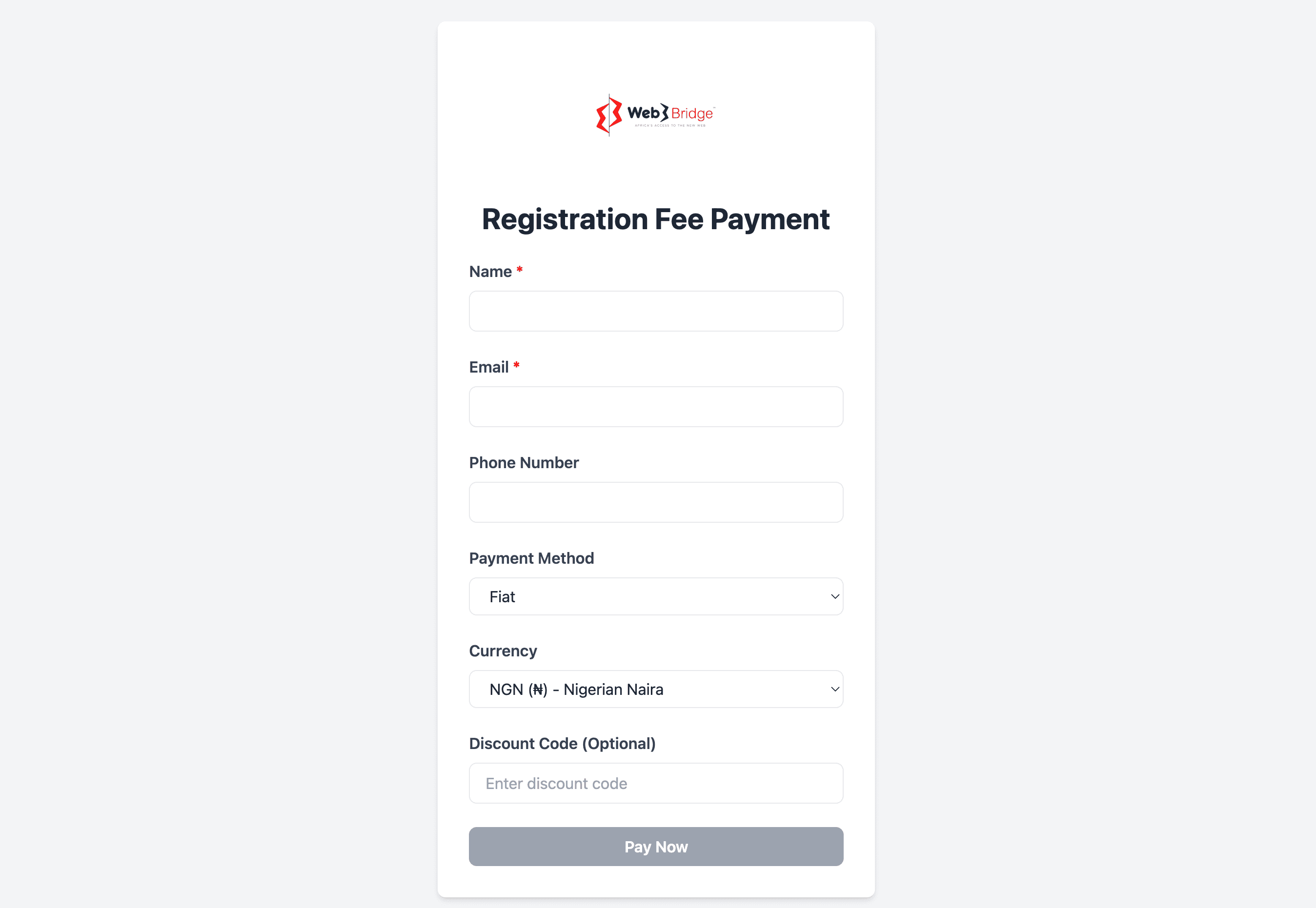 Student Registration Payment System project image